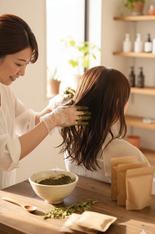 ヘナ本来のツヤを引き出す「最初の1ヶ月で3回」の秘密
